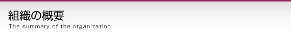 組織の概要